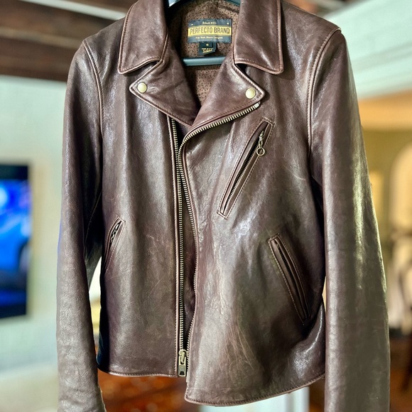 EUC Schott NYC Raven - Lambskin Perfecto® Leather Jacket - Picture 4 of 8